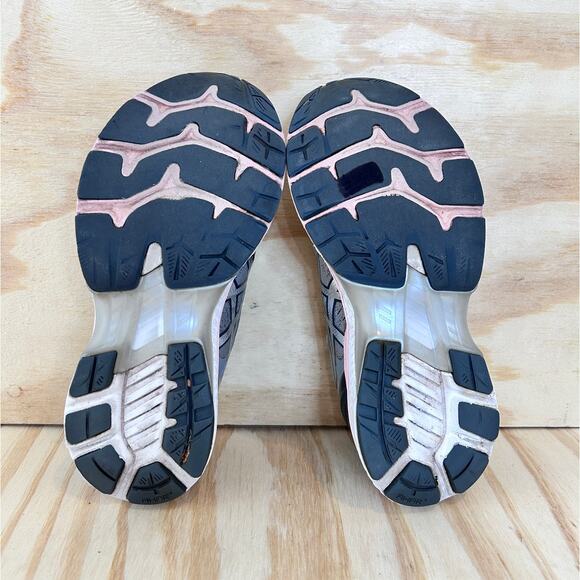 Asics - Gel-Kayano 27 - Running Shoes - Gray/Pink - Women's - 7.5 - 1012A649 - Picture 8 of 9